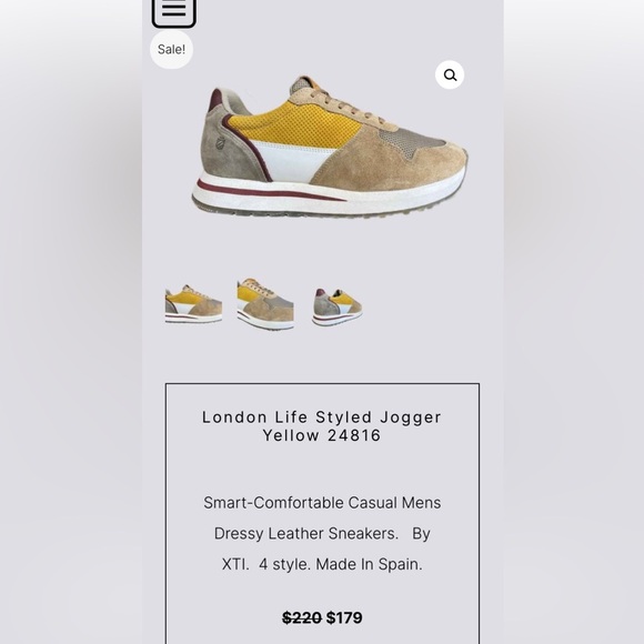 Londons Life beige suede preppy lace up tennis sneaker trainer size 40 - Picture 8 of 9